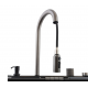 Chiuveta multifunctionala  MH7546-SET-07  din inox nano black MIXXUS seria Decor
