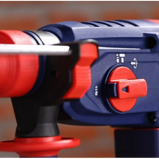 Pachet Polizor unghiular, motor fara perii (brushless), 115mm, 10 discuri incluse + Ciocan rotopercutor + Masina de gaurit si insurubat + 2 acumulatori 4.0Ah