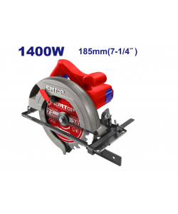 Pachet Fierastrau circular electric 1400W, 185mm + Slefuitor electric cu vibratie, 240W, baza 110x100mm