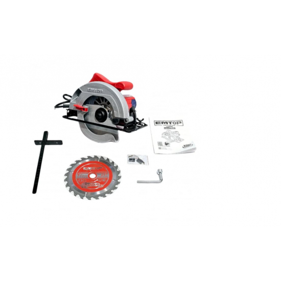 Pachet Fierastrau circular electric 1400W, 185mm + Slefuitor electric cu vibratie, 240W, baza 110x100mm