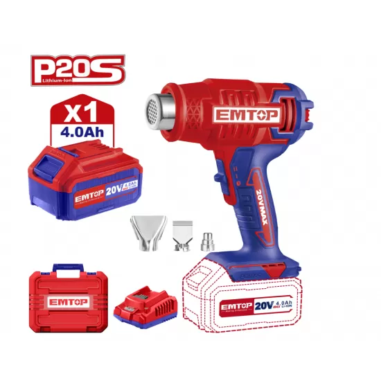 Pachet Fierastrau circular+ Suflanta aer cald (feon) + Ciocan rotopercutor, 26mm, 4 accesorii + 2 acumulatori 4.0AH