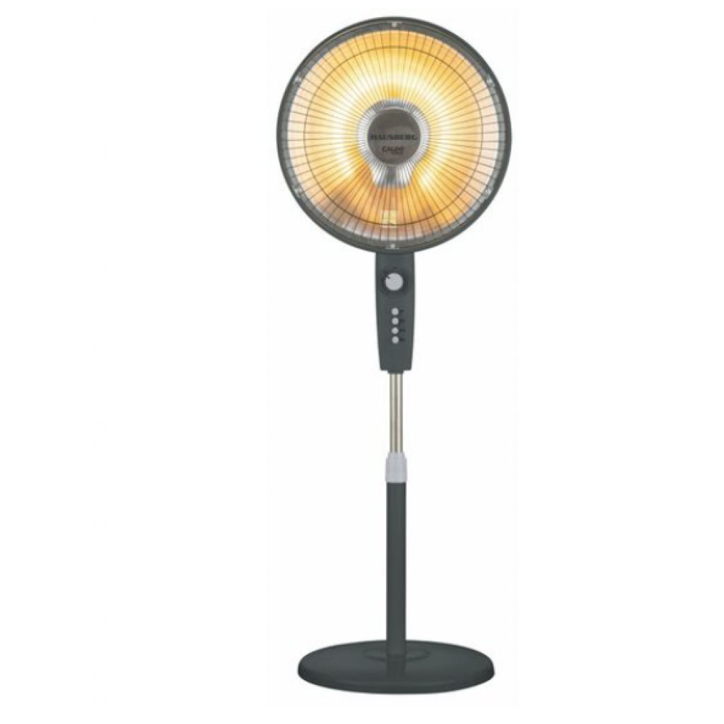 Halogen Radiator Radiator electric halogen cu ventilatie Hausberg HB-8810NG, 1000W, 2 ...
