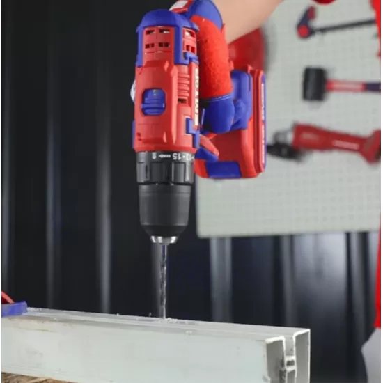 Pachet Mini polizor unghiular, 76mm, 7 discuri incluse + Masina de gaurit si insurubat + 2 acumulatori 2.0AH