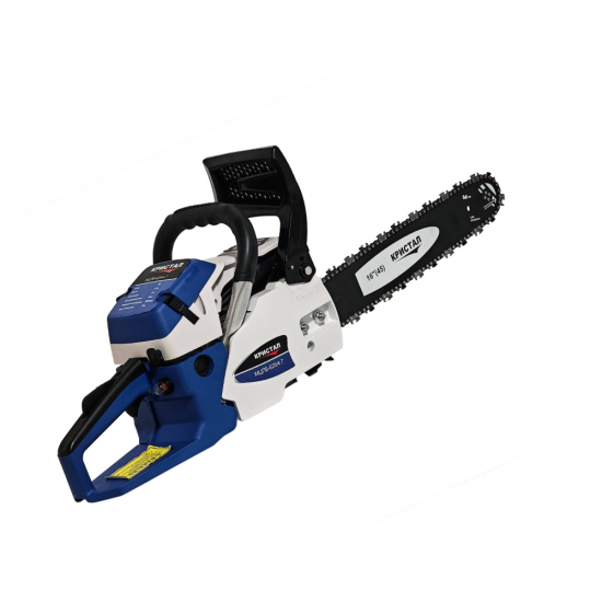 Drujba pe benzina DDT KRISTAL, motor 2 Timpi , 2 lame + 2 lanturi, 7 Cp, 58 cmc, lama 50 cm , demaror din magneziu