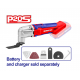 Pachet Instrument multifunctional, 6 viteze, 8 accesorii + Pistol de vopsit cu 800ml + 2 Acumulatori cu incarcator