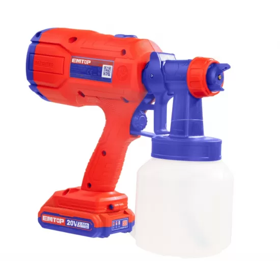 Pachet Instrument multifunctional, 6 viteze, 8 accesorii + Pistol de vopsit cu 800ml + 2 Acumulatori cu incarcator