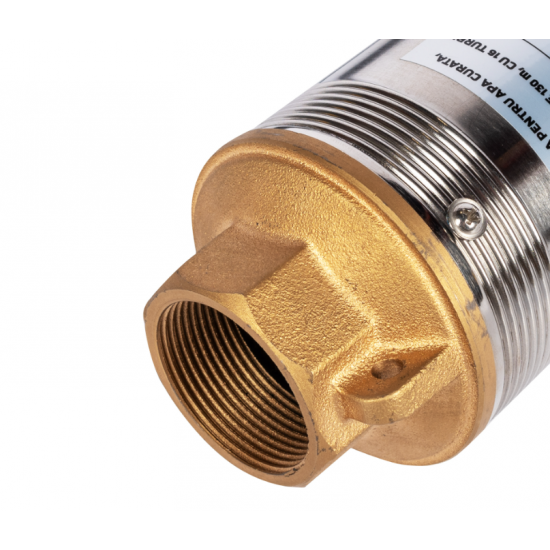 Pompa submersibila pentru apa curata  1.1KW, debit 5400l/h, inaltime maxima pompare 130m, 16 turbine  Micul Fermier