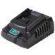 Masina de gaurit cu percutie si acumulator 20V-2.0Ah/LED Li-ion (2 acumulatori, 50 accesorii, canvas)