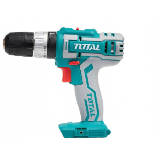 TOTAL - Masina de gaurit cu percutie si acumulator 20V-2.0Ah Li-Ion P20S (2 acumulatori) new SS