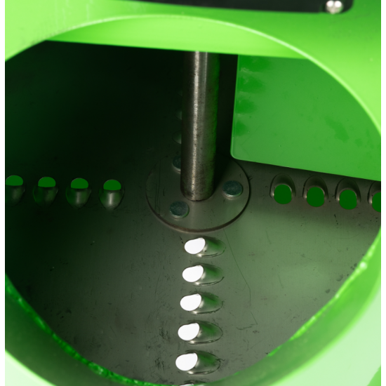 Razatoare de legume si fructe fara samburi Micul Fermier, 1.1KW, capacitate de productie 1200Kg/h, volum 35L