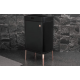 Cos de gunoi cu senzor Black Rose Collection, BerlingerHaus, Inox, 60 l, 76 x 42 x 30 cm, Negru