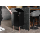 Cos de gunoi cu senzor Black Rose Collection, BerlingerHaus, Inox, 60 l, 76 x 42 x 30 cm, Negru