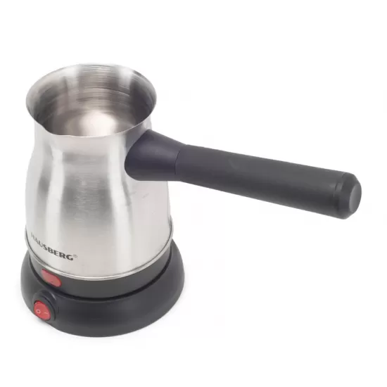 Ibric electric pentru cafea Hausberg HB-3815IN, Putere 800W, Capacitate 800 ml, Inox