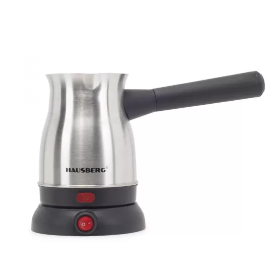 Ibric electric pentru cafea Hausberg HB-3815IN, Putere 800W, Capacitate 800 ml, Inox