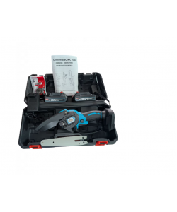 Mini drujba electrica GERMAN MEISTER  2 acumulatori acumulator 128V  8 Ah + incarcator inclus