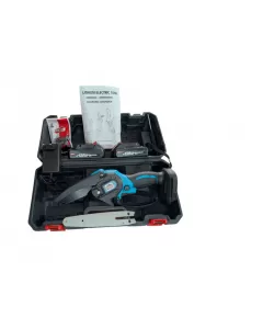 Mini drujba electrica GERMAN MEISTER 2 acumulatori acumulator 128V 8 Ah + incarcator inclus