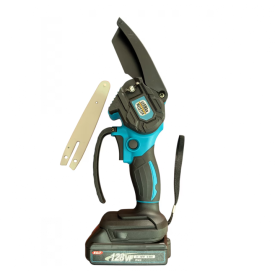 Mini drujba electrica GERMAN MEISTER  2 acumulatori acumulator 128V  8 Ah + incarcator inclus