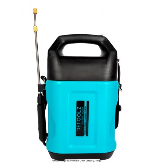 Pompa de stropit cu acumulator Li-Ion, Detoolz 5L