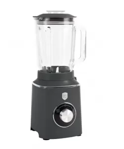Blender Berlinger Haus Antracit, 1000W, 1.5L, 2 viteze, functie de auto-curatare