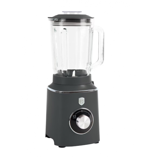Blender Berlinger Haus Antracit, 1000W, 1.5L, 2 viteze, functie de auto-curatare