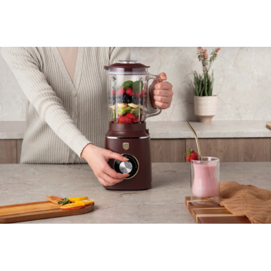 Blender de masa cu borcan de sticla de 1,5 L, BH 9494 Leonardo Collection Berlinger Haus 1000W