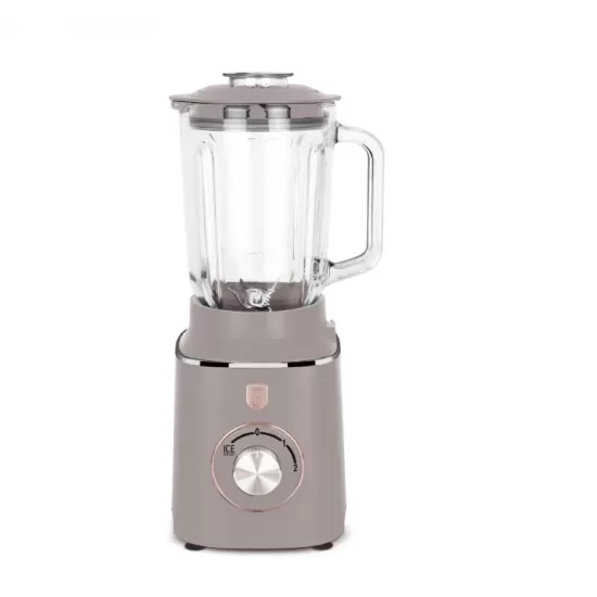 Blender de masa cu borcan de sticla de 1,5 L Taupe Berlinger Haus BH 9496