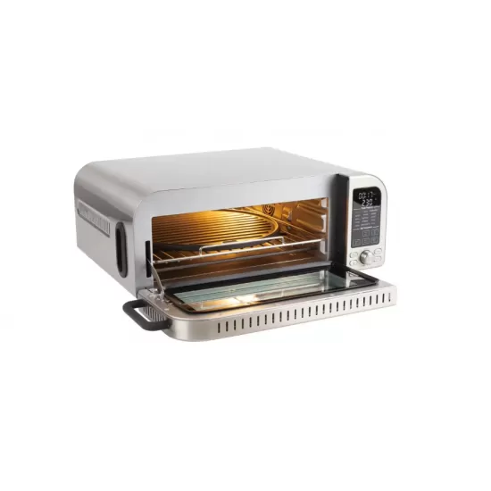 Cuptor electric pentru pizza Berlinger, 18L, 2000W, otel inoxidabil, ventilator convectie