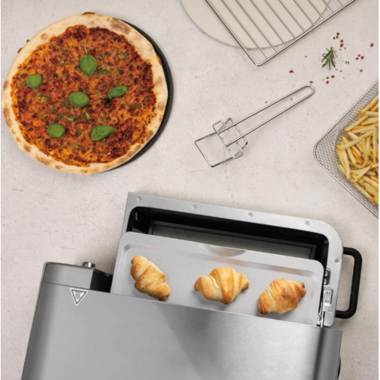 Cuptor electric pentru pizza Berlinger, 18L, 2000W, otel inoxidabil, ventilator convectie