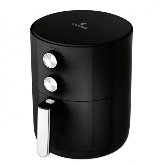 Friteuza cu aer Blaumann, 3.5 L, negru-argintiu - BL-9022