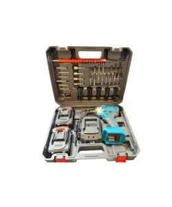 Pistol de Impact Profesional CMP1685 48V – Set Complet cu 2 Acumulatori și 25 Accesorii