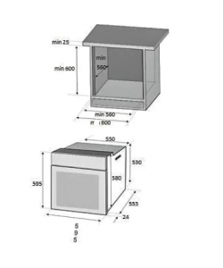 Pachet incorporabil Rustic, Cuptor electric Hausberg HB-8050, Clasa A, 57l, Ventilatie, Bej + Plita Incorporabila HB-570, 4 arzatoare, Gaz, Sticla + Hota decorativa HB-1500, 60cm, Filtru din aluminiu, Bej