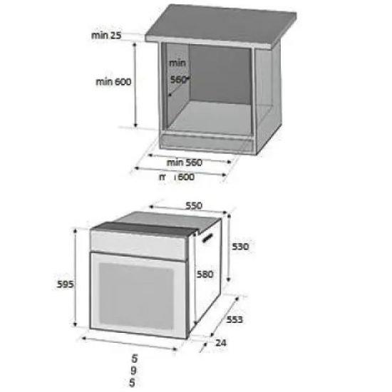 Pachet incorporabil Rustic, Cuptor electric Hausberg HB-8050, Clasa A, 57l, Ventilatie, Bej + Plita Incorporabila HB-570, 4 arzatoare, Gaz, Sticla + Hota decorativa HB-1500, 60cm, Filtru din aluminiu, Bej