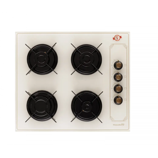 Pachet incorporabil Rustic, Cuptor electric Hausberg HB-8050, Clasa A, 57l, Ventilatie, Bej + Plita Incorporabila HB-570, 4 arzatoare, Gaz, Sticla + Hota decorativa HB-1500, 60cm, Filtru din aluminiu, Bej