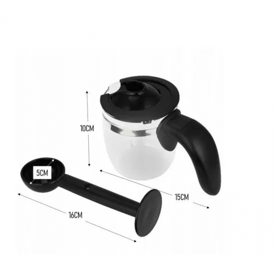 Espressor Floria ZLN9359, alb 800W - cafea perfecta cu presiune 3,5 Bari pentru 4 cesti