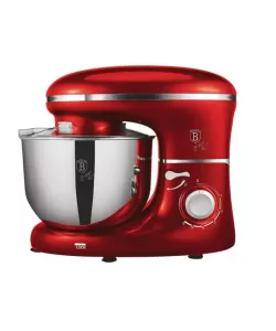 Robot de bucatarie, Berlinger Haus, 6 l, 6 viteze, Rosu/Argintiu