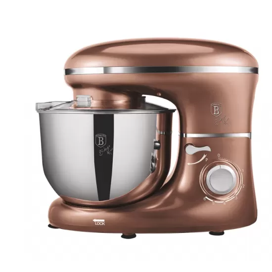 Robot de bucatarie, Berlinger Haus, 6 l, 6 viteze, Maro/Argintiu