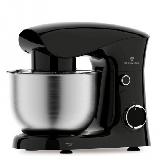 Robot de Bucatarie 1500W BL-9016, Bol Otel Inoxidabil 4L Negru