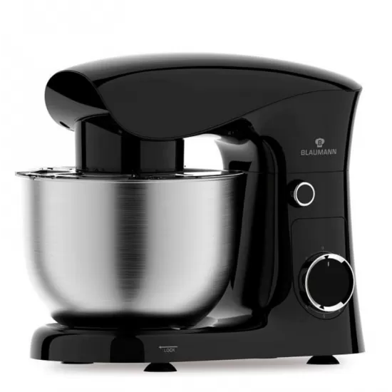 Robot de Bucatarie 1500W BL-9016, Bol Otel Inoxidabil 4L Negru