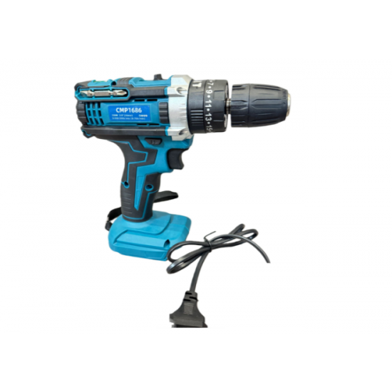 Set Pistol Impact Roti + Bormasina Autofiletanta CMP-1686,  2 Baterii Incluse,48V 8Ah