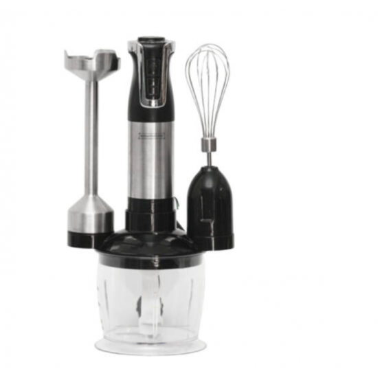 Set mixer pasator vertical cu bol RL-ESMS-800.743.2, 800 W, bol 0.60 l, alb/argintiu