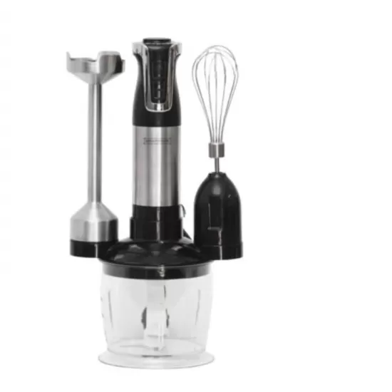 Set mixer pasator vertical cu bol RL-ESMS-800.743.2, 800 W, bol 0.60 l, alb/argintiu