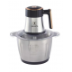 TOCATOR ELECTRIC 1+1(MANUAL) /MOTOR PUTERNIC - 1000 W, 6 LAME ,1 BOL INOX 3L SI 1 BOL DIN STICLA 3L