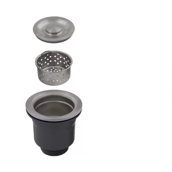 Chiuveta de bucatarie din inox alimentar SUS304 – BOHM BH7849LS SATIN 780 × 490 × 215 mm