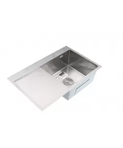 Chiuveta Bucatarie Inox alimentar SUS304 BÖHM BH7849RS Satin 780x490x215 mm