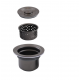 Chiuveta de bucatarie din inox alimentar SUS304 BH5050B BÖHM Nano Black 500X500X215 mm