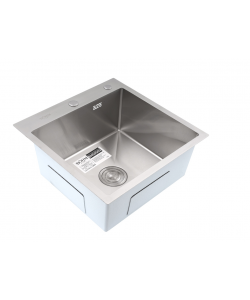 Chiuveta de bucatarie din inox alimentar SUS304 BH5050S BOHM Satin 500X500X215 mm