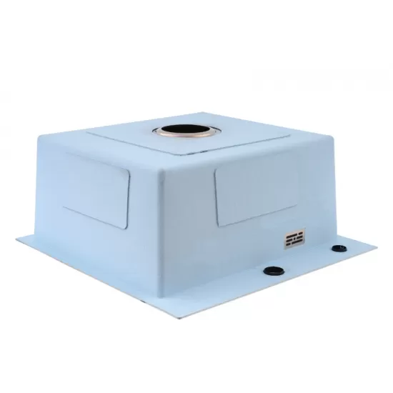 Chiuveta de bucatarie din inox alimentar SUS304 BH5050S BOHM Satin 500X500X215 mm