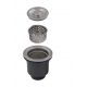 Chiuveta de bucatarie din inox alimentar SUS304 BH5050S BOHM Satin 500X500X215 mm