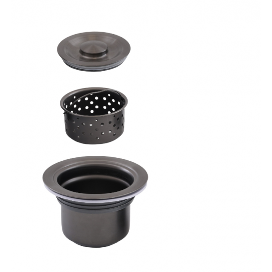 Chiuveta de bucatarie din inox alimentar SUS304 BH7849LB BÖHM Nano Black 780x490x215 mm