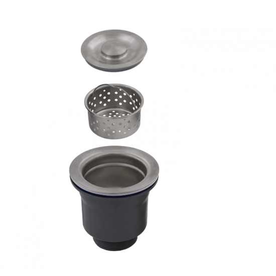 Chiuveta de bucatarie din inox alimentar SUS304 BH6050B BOHM NANO–BLACK 600X500X215 mm